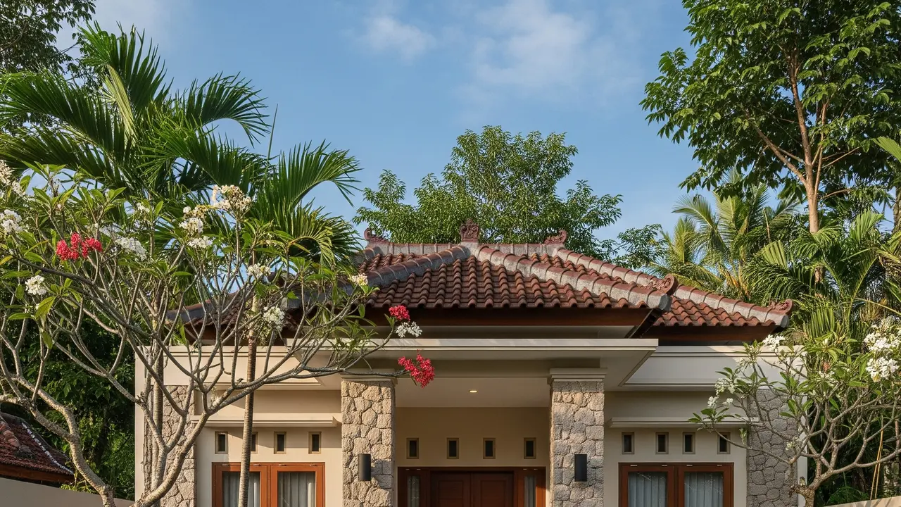 9 Desain Rumah 1 Lantai Sederhana tapi Terlihat Mewah dari Depan