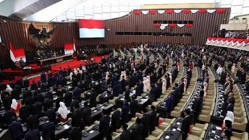 Presiden Prabowo Subianto Sampaikan Pidato Kenegaraan di Sidang Tahunan MPR