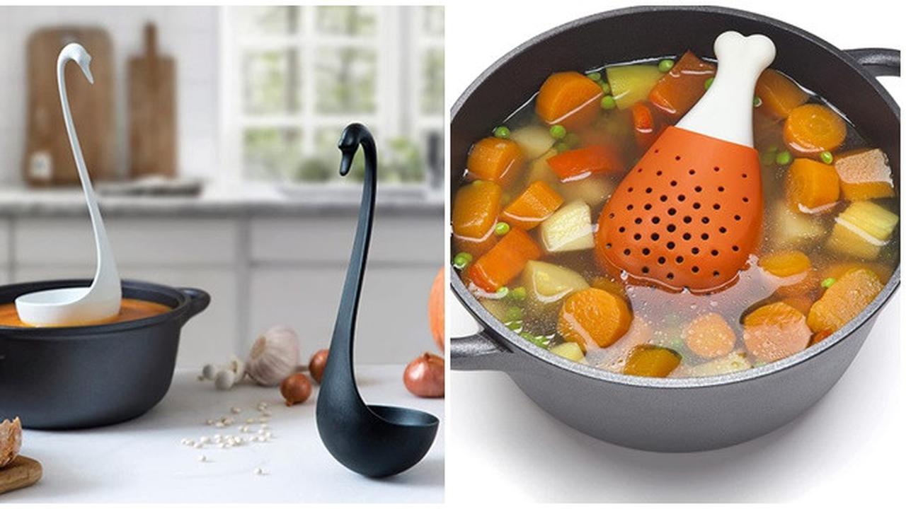 6 Potret Peralatan Dapur Bentuk Hewan hingga Buah Ini Unik, Bikin Semangat Masak