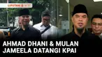 Musisi sekaligus anggota Komisi X DPR dari Partai Gerindra, Ahmad Dhani dan juga istrinya Mulan Jameela mendatangi KPAI Jakarta pada Rabu siang. Dhani dan Wulan melaporkan dugaan perundungan terhadap putri mereka.