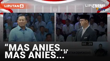 Prabowo ke Anies: Kalau Jokowi Diktator, Anda Tidak Jadi Gubernur!