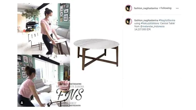 7 Furniture Baru Rumah Raffi Ahmad dan Nagita Slavina Ditaksir Capai Ratusan Juta