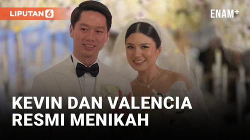 VIDEO: Sah! Kevin Sanjaya dan Valencia Tanoesoedibjo Resmi Jadi Suami Istri