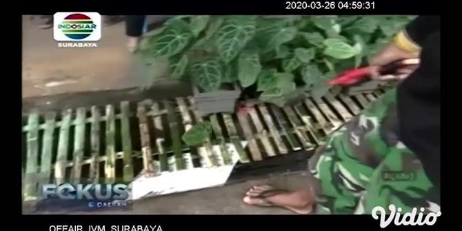 VIDEO: Antisipasi Corona Covid-19, Warga Swadaya Dirikan Posko