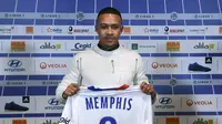 Memphis Depay resmi bergabung dengan Olympique Lyon. (AFP/Philippe Desmazes)