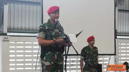 Citizen6, Jakarta Timur: Dandenma Kopassus Letkol Inf Sumirating Baskoro menutup secara resmi LDKS SMK Karya Guna Jakarta TP 2012/2013 ,Minggu ( 18/11/2012) bertempat di gedung Nanggala Kopassus ,Jakarta Timur. (Pengirim: Penkopassus).