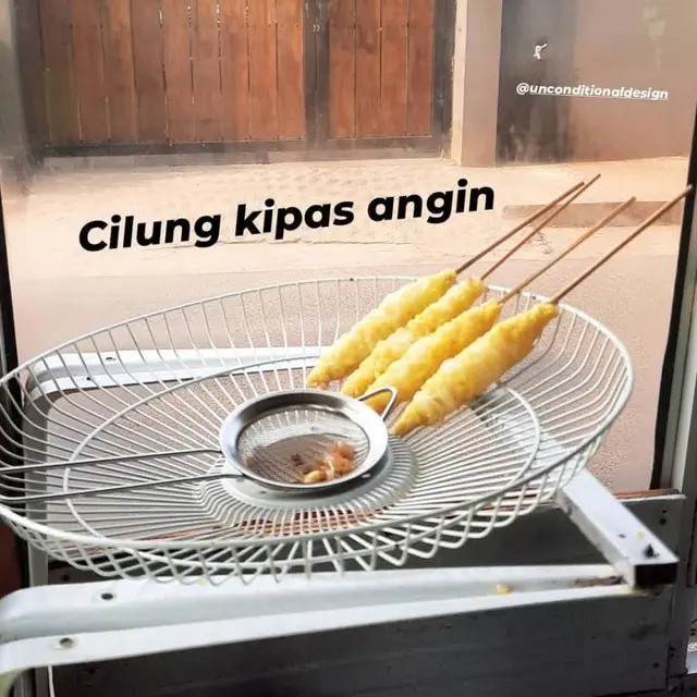 6 Potret Tutup Kipas Angin Buat Pengganti Piring Ini Nyeleneh, Kocak