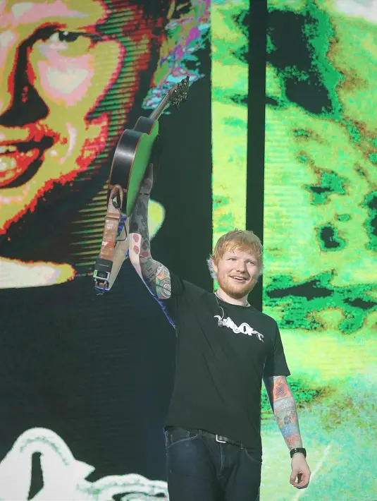Konser ED SHEERAN - DIVIDE WORLD TOUR 2019 (Bambang E. Ros/Fimela.com)