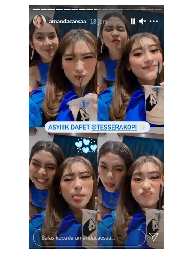 Debut dalam Girlgrup, Ini 7 Potret Kompak Amanda Caesa dengan Member Girls Girls