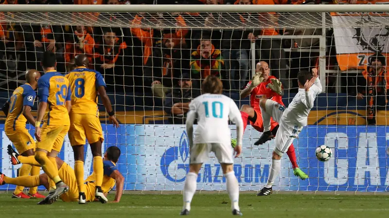 Real Madrid Pesta Gol ke Gawang APOEL