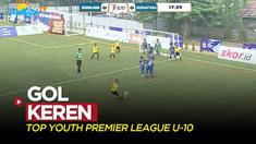 Berita video momen gol keren salah satu pemain terbaik pekan 8 Top Youth Premier League U-10 dari tim Tunas Gamalama.