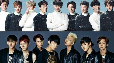 Gambar Bts Dan Exo