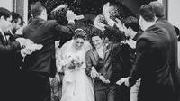 Ilustrasi pernikahan, pengantin. (Photo by Jonathan Borba on Unsplash)