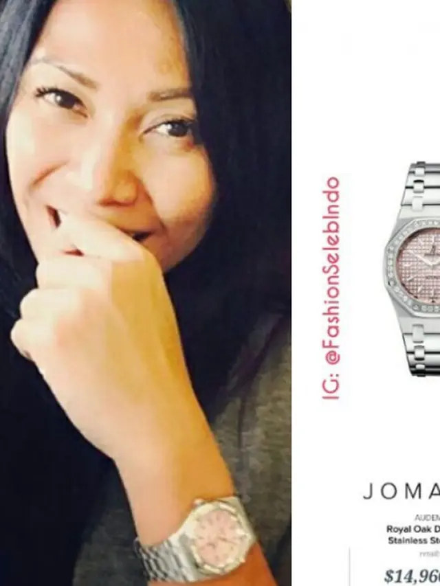 Koleksi Jam Tangan Mewah Anggun C Sasmi