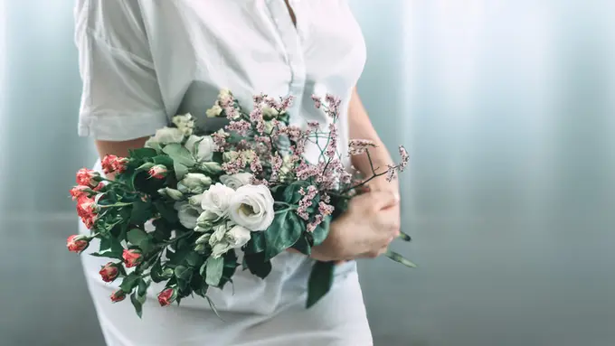 bunga untuk sang istri