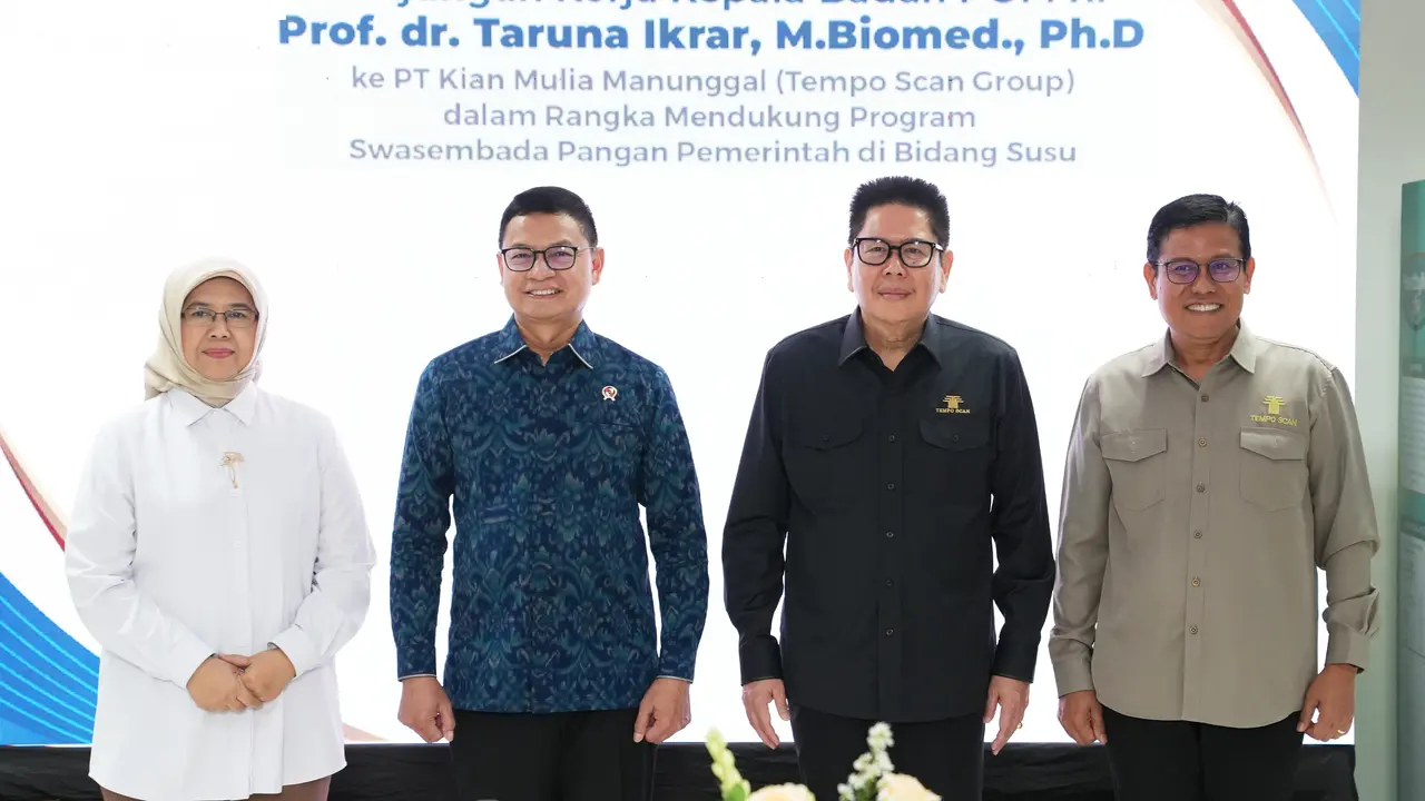 Tempo Scan Group Dukung Program Pemerintah Wujudkan Swasembada Susu untuk Anak Indonesia