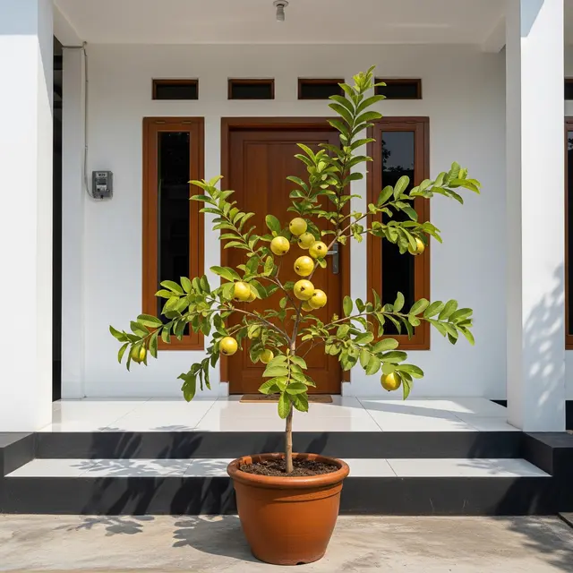 9 Pohon Buah Mini yang Tingginya Tidak Sampai 1 Meter Cocok untuk Rumah Kecil