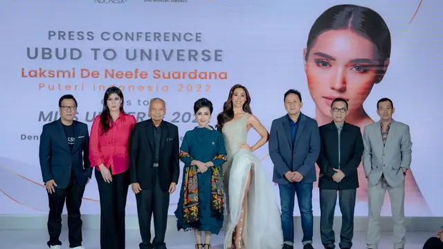 Konferensi Pers Laksmi Goes to Miss Universe