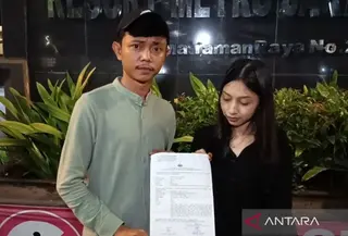 pengantin asal bekasi ditipu Wedding Organizer yang berkantor di Jakarta Timur. (Antara)