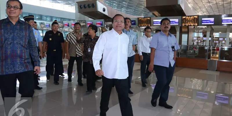 20160624- Rizal Ramli Sidak ke Terminal 3 Ultimate Bandara Soekarno Hatta-Jakarta-Angga Yuniar