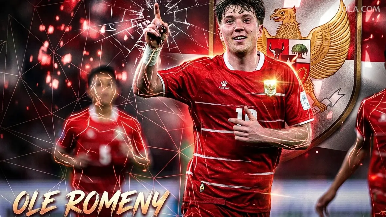 Ole Romeny, striker andalan Timnas Indonesia. (Bola.com/Iqbal Ikhsan/Gemini)