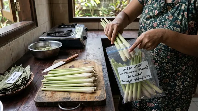 6 Cara Menyimpan Daun Salam dan Serai agar Tetap Wangi Berbulan-bulan