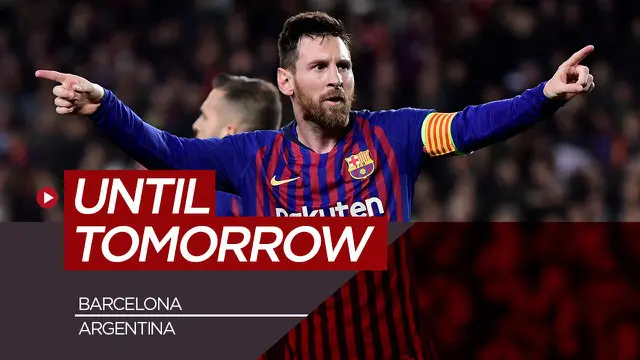 Berita motion grafis perubahan Lionel Messi dari awal karier hingga melegenda di Barcelona.