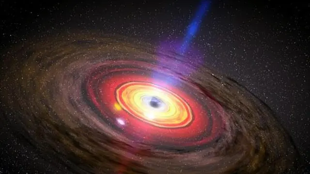 Ilustrasi Black Hole (Foto: NASA).