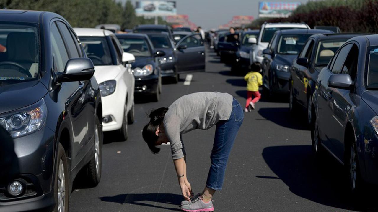 Jurus Peregangan Bila Macet Saat Mudik