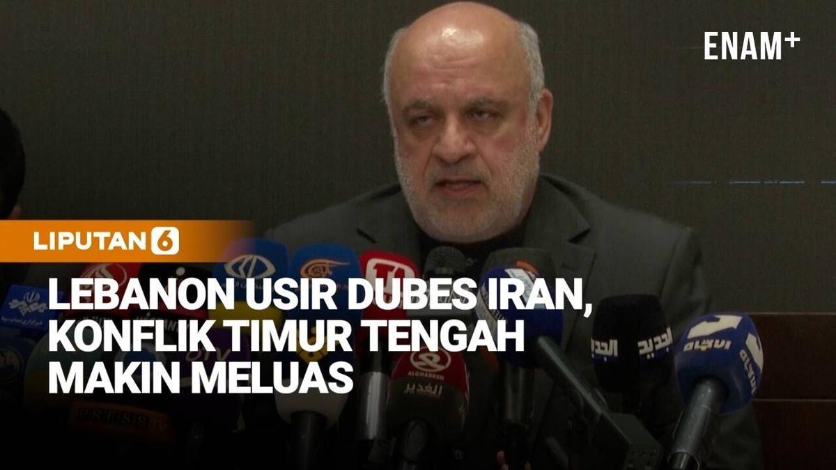 Konflik Makin Meluas, Lebanon Usir Duta Besar Iran