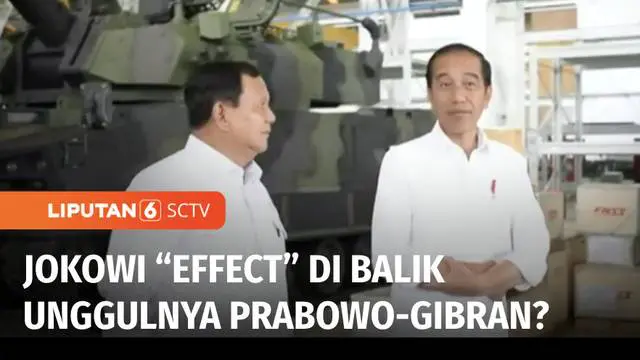 Prabowo-Gibran unggul di sejumlah hasil hitung cepat di Pilpres 2024. Benarkah Jokowi Effect punya peran besar atas unggulnya paslon nomor urut 2 di quick count. Kita Diskusi.