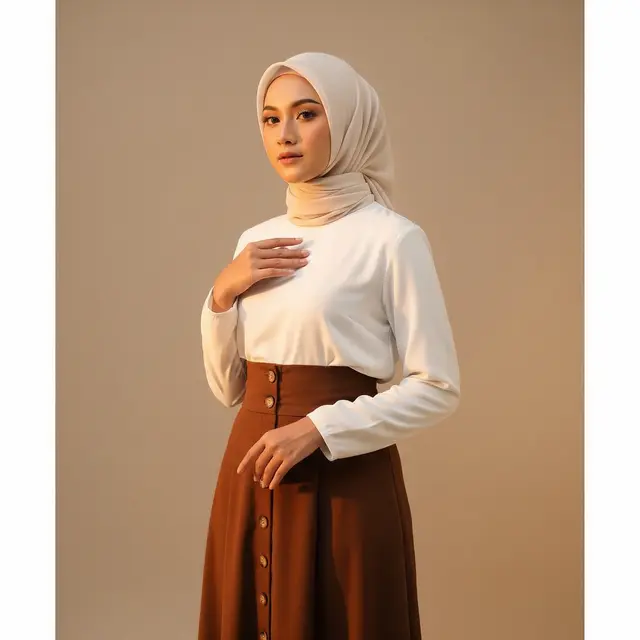 8 Outfit Ibu Muda Berhijab 30 Tahun ke Atas Agar Terlihat Lebih Muda