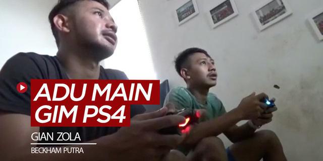 VIDEO: Kakak Beradik di Persib, Gian Zola dan Beckham Putra Sering Beradu Main Gim PS4