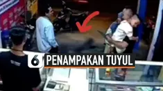 HEBOH SOSOK MIRIP TUYUL BERLARIAN DI KONTER HP