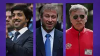 Premier League - Sheikh Mansour, Roman Abramovich, Stan Kroenke (Bola.com/Adreanus Titus)