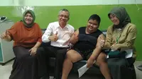 Rizki, bocah obesitas asal Palembang akan dapat pendampingan guru jelang UTS (Liputan6.com/Nefri Inge)