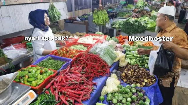 6 Editan Percakapan Penjual dan Pembeli di Pasar ala Netizen Ini Bikin Ngakak