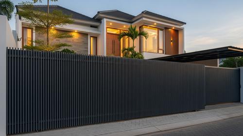 Model Pagar Minimalis Anti-Ular yang Tetap Estetik