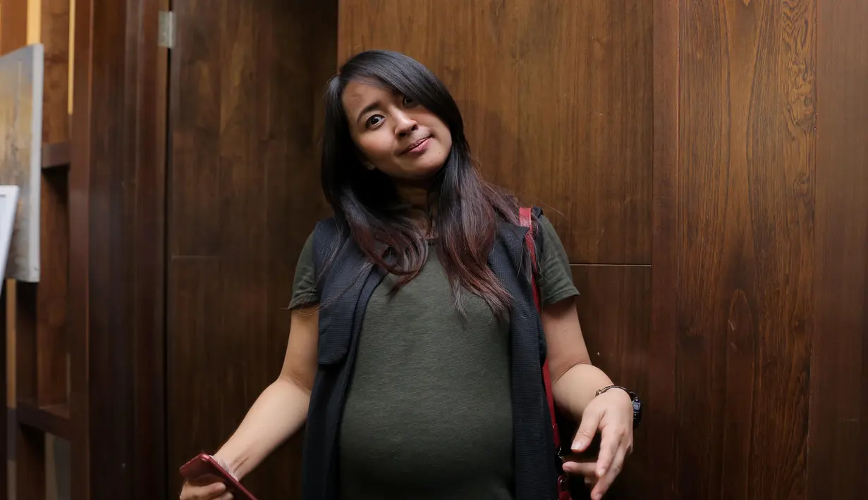 Meski kelahirannya bisa diatur, namun bagi pemain film Rock N Love tidak mau memaksakan kelahiran buah hatinya. (Andy Masela/Bintang.com)