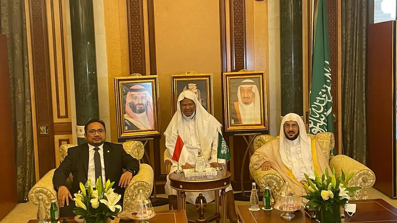 Menag dan Menteri saudi