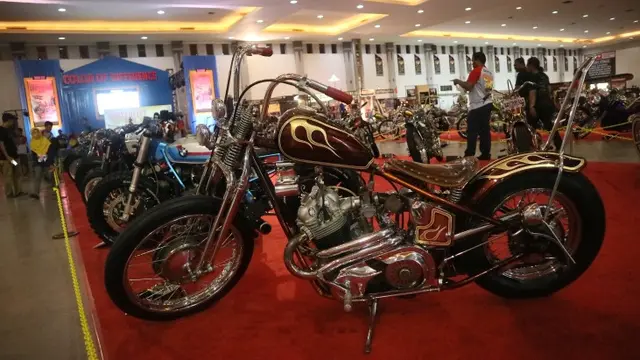 Motor kustom di Kustomfest 2018