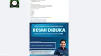 Penelusuran klaim pendaftaran pegawai baru BUMN group.