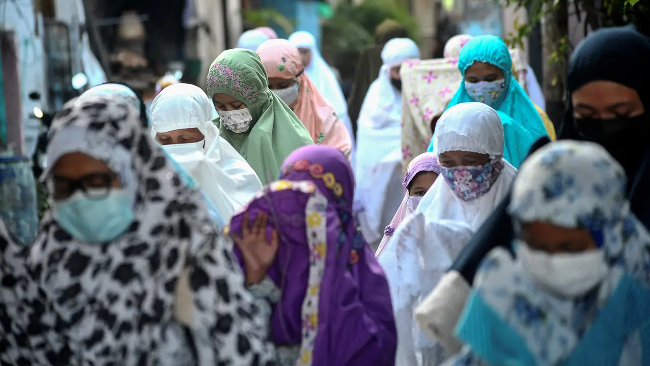 FOTO: Suasana Salat Idul Adha di Berbagai Daerah