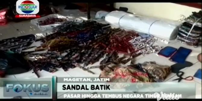 VIDEO: Sandal Batik dari Magetan Tembus Pasar Timur Tengah