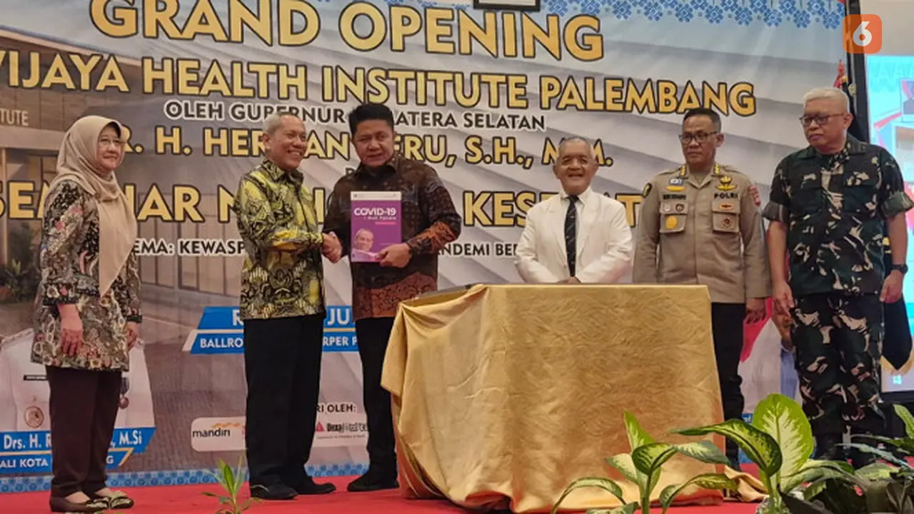 Sriwijaya Health Institute resmi dibuka bahas pandemi dan tantangan kesehatan global masa depan ini (Foto: Dokumentasi Pribadi)