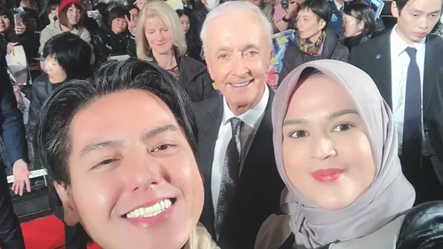 Penggemar Berat, Ini 6 Momen Roger dan Cut Meyriska Bertemu Pemain Star Wars