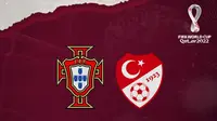 Kualifikasi Piala Dunia 2022 - Portugal Vs Turki (Bola.com/Adreanus Titus)