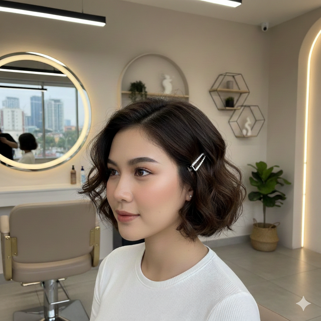 10 Model Rambut Wanita Pendek Gelombang, Tampil Stylish Sepanjang Hari