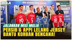 Persib Bandung Bersama APPI Lelang Jersey Thom Haye Galang Dana untuk Sumatra: Hasilkan Ratusan Juta