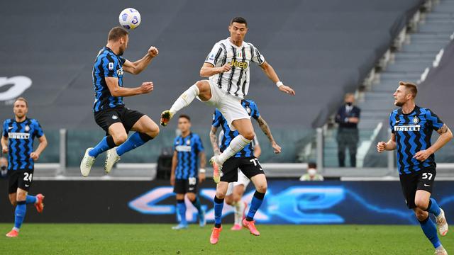 FOTO: Bungkam Inter Milan, Juventus Jaga Asa Tampil di Liga Champions
